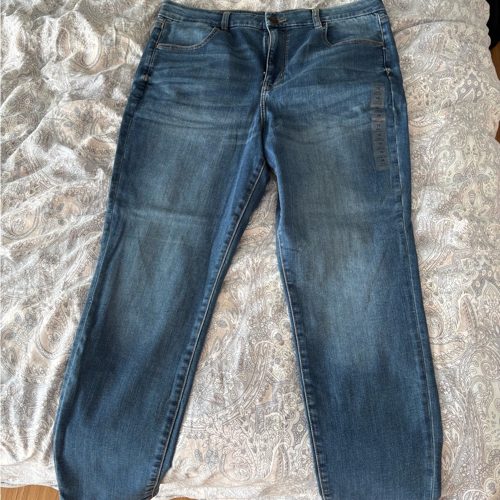 American Eagle Blue Stretch Jeans